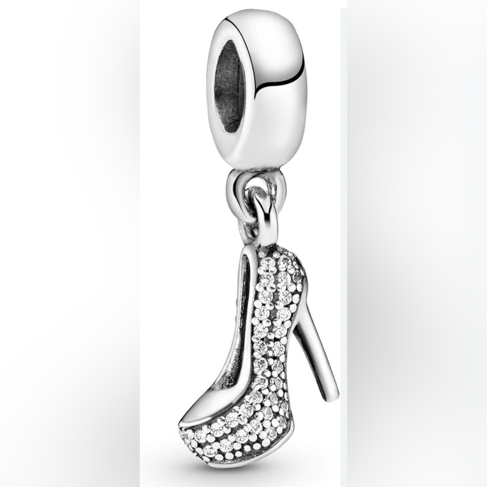 PANDORA- Sparkling Stiletto Dangle Charm